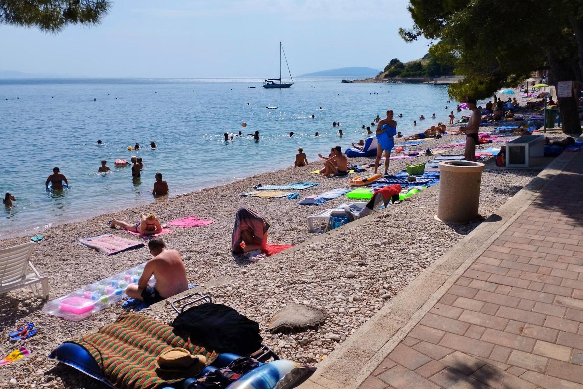 Apartments By The Sea Podaca, Makarska - 515 المظهر الخارجي الصورة