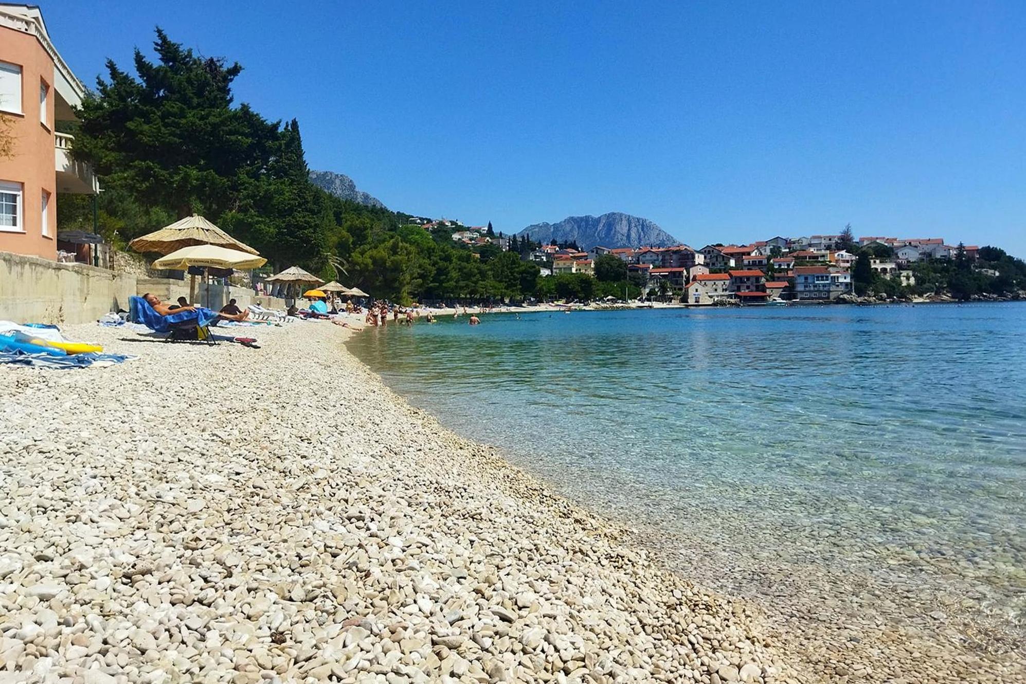 Apartments By The Sea Podaca, Makarska - 515 المظهر الخارجي الصورة